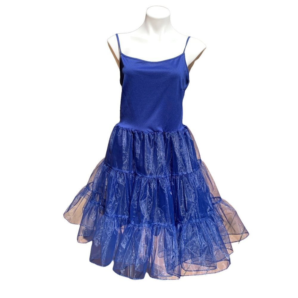 Grace Karin Women's Crinoline Slip Dress Royal Blue Large